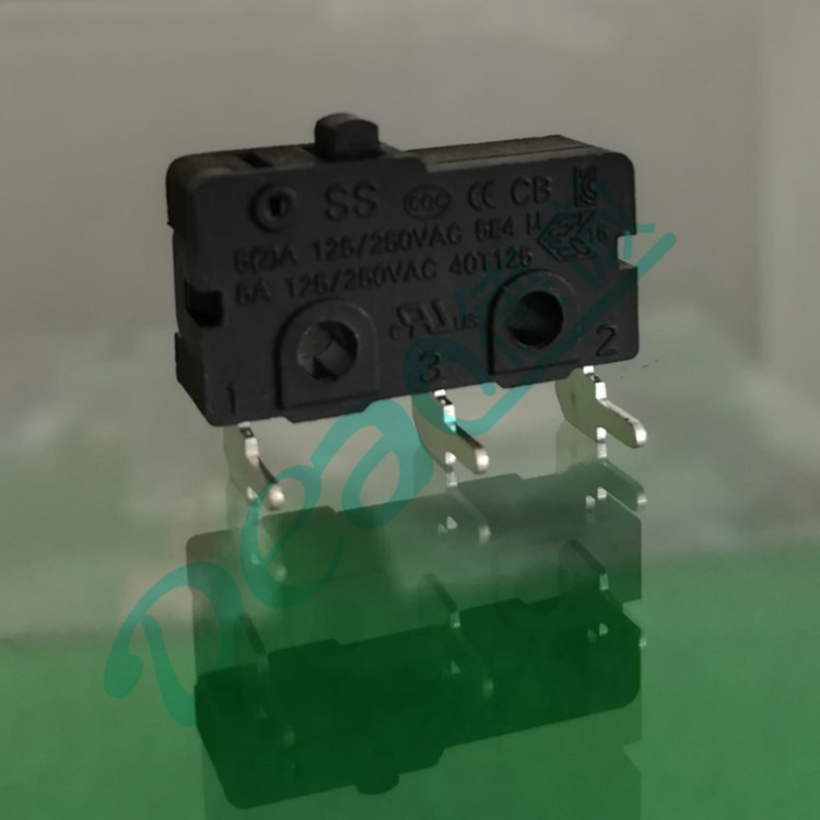 左側(cè)插PCB端子微動開關(guān)